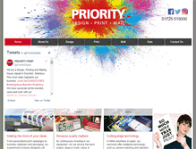 Tablet Screenshot of priority.co.uk